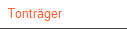 Tontr�ger